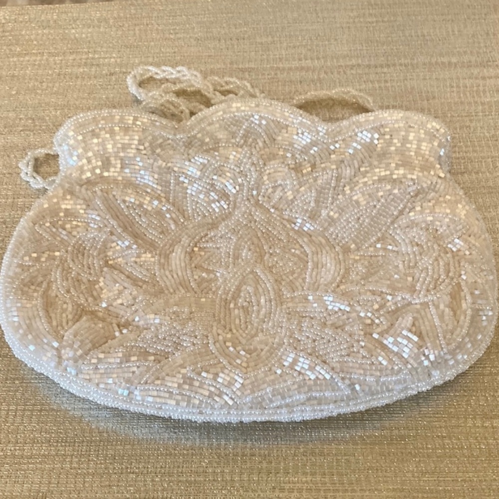 Gorgeous Vintage Flawless Beaded Handbag